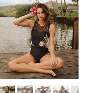 Albion Fit: The Maria One-Piece, Carolina XL